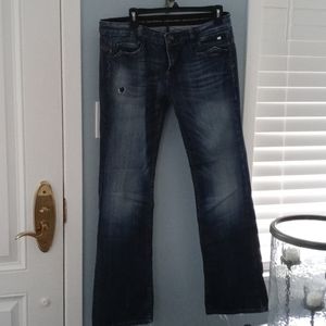 Express Bootcut re-rock jeans size 10